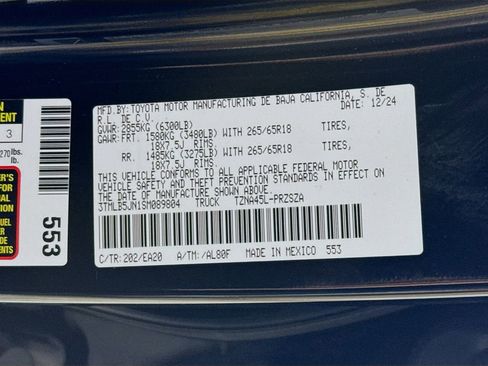 Certified 2025 Toyota Tacoma TRD Sport w/ TRD Sport Premium Package image 36
