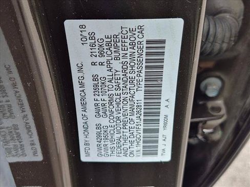 Used 2018 Honda Accord EX-L image 23