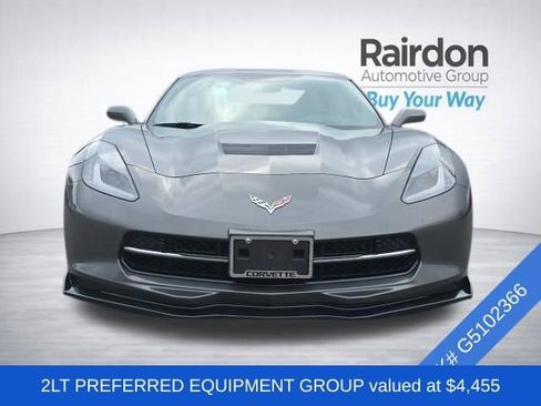 Used 2016 Chevrolet Corvette Stingray Coupe w/ 2LT Preferred Equipment Group image 2