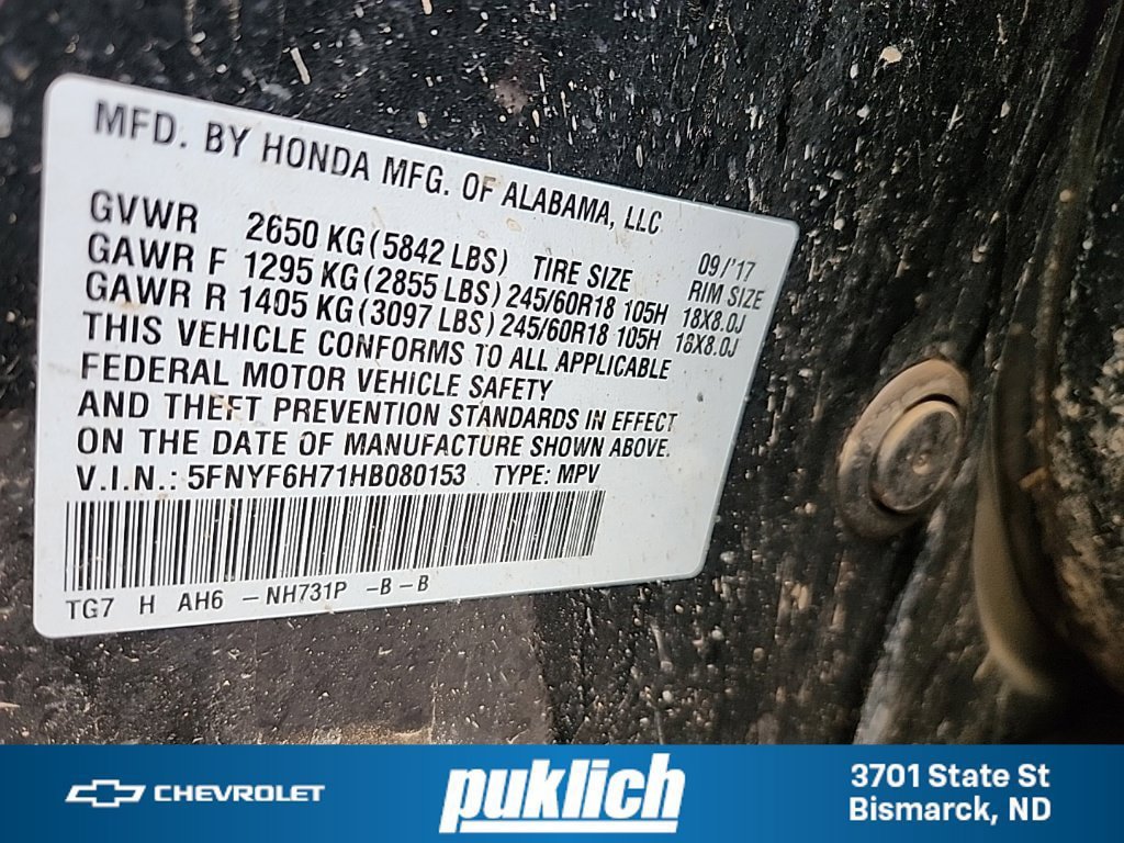 Used 2017 Honda Pilot EX-L image 52
