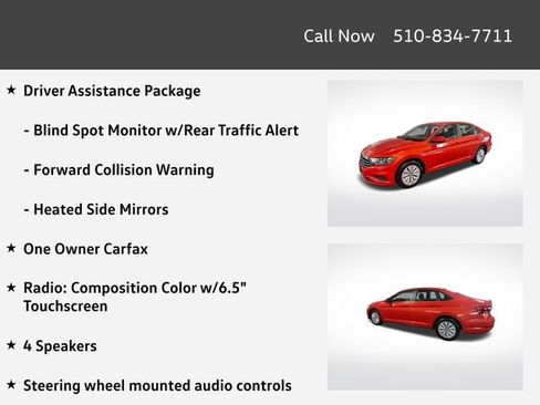 Used 2019 Volkswagen Jetta S w/ Driver Assistance Package FWD image 4