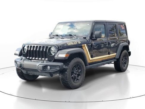Used 2021 Jeep Wrangler Unlimited Sport AWD/4WD image 2