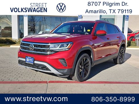 Used 2022 Volkswagen Atlas Cross Sport SE w/ Panoramic Sunroof Package image 1