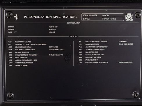 Certified 2022 Ferrari Roma RWD image 95