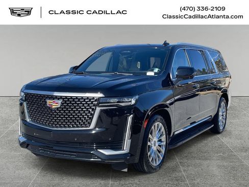 Used 2021 Cadillac Escalade ESV Premium Luxury w/ Driver Assist Tech Package image 1