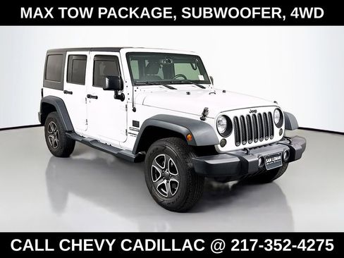 Used 2017 Jeep Wrangler Unlimited Sport w/ Quick Order Package 23S image 1