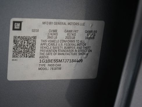 Used 2018 Chevrolet Cruze LT w/ Convenience Package image 27