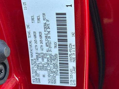 New 2026 Toyota Tundra Limited image 26