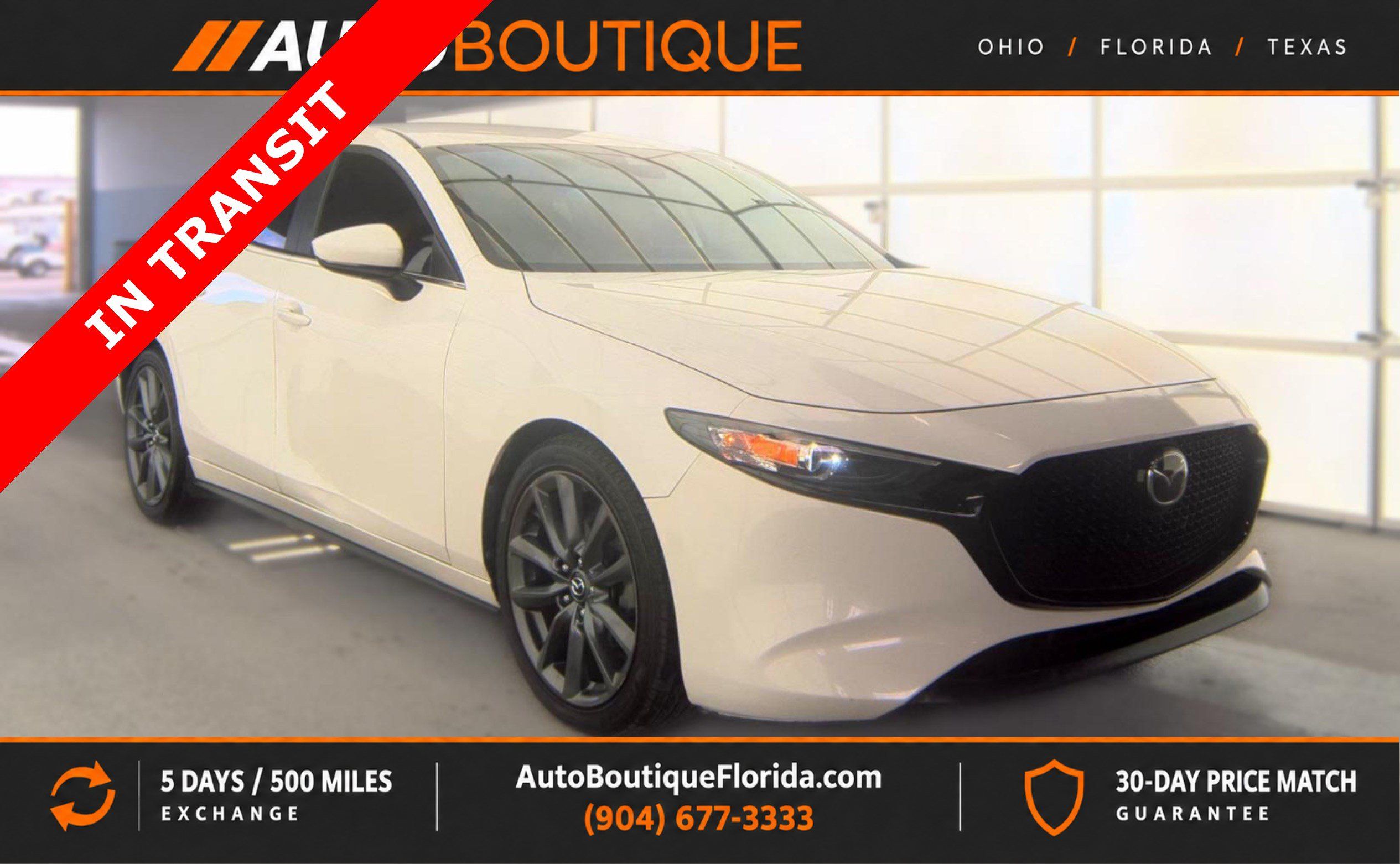 Used 2019 MAZDA MAZDA3 Hatchback w/ Preferred Package FWD image 1
