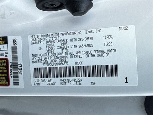 Used 2022 Toyota Tundra Platinum image 35