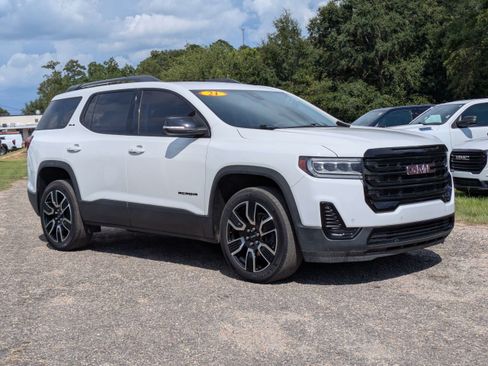 Used 2021 GMC Acadia SLE w/ Driver Convenience Package FWD image 2