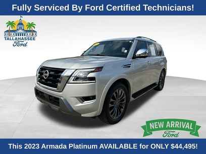 Used 2023 Nissan Armada Platinum w/ Captain's Chairs Package