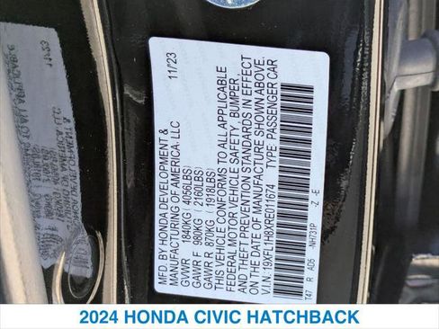Used 2024 Honda Civic Sport Touring image 26