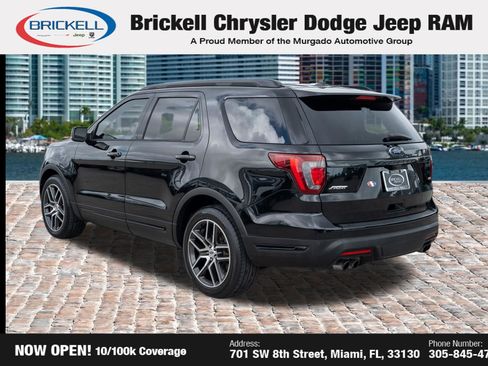 Used 2018 Ford Explorer Sport w/ Equipment Group 401A AWD/4WD image 7