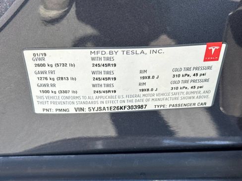 Used 2019 Tesla Model S 75D AWD/4WD image 31