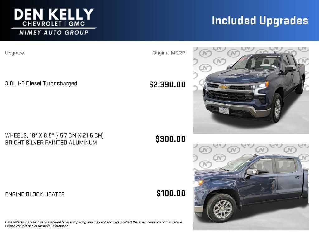 Used 2023 Chevrolet Silverado 1500 LT AWD/4WD image 3