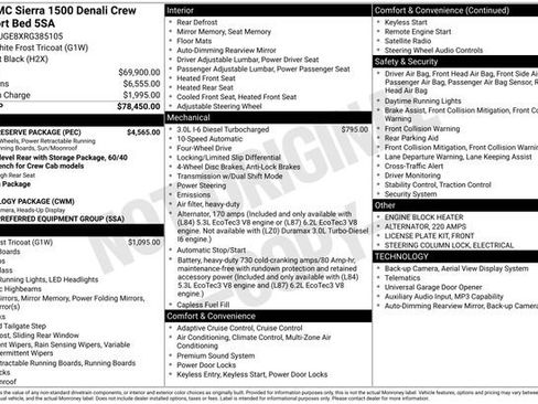 Used 2024 GMC Sierra 1500 Denali w/ Denali Reserve Package AWD/4WD image 11