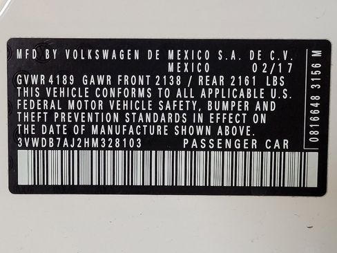 Used 2017 Volkswagen Jetta SE FWD image 33