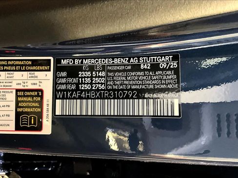 New 2026 Mercedes-Benz C 300 4MATIC Sedan image 12