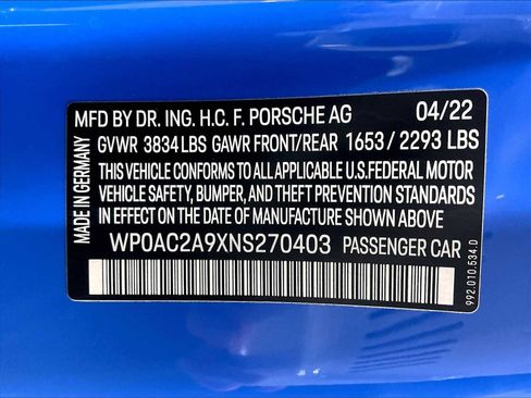 Used 2022 Porsche 911 GT3 image 29