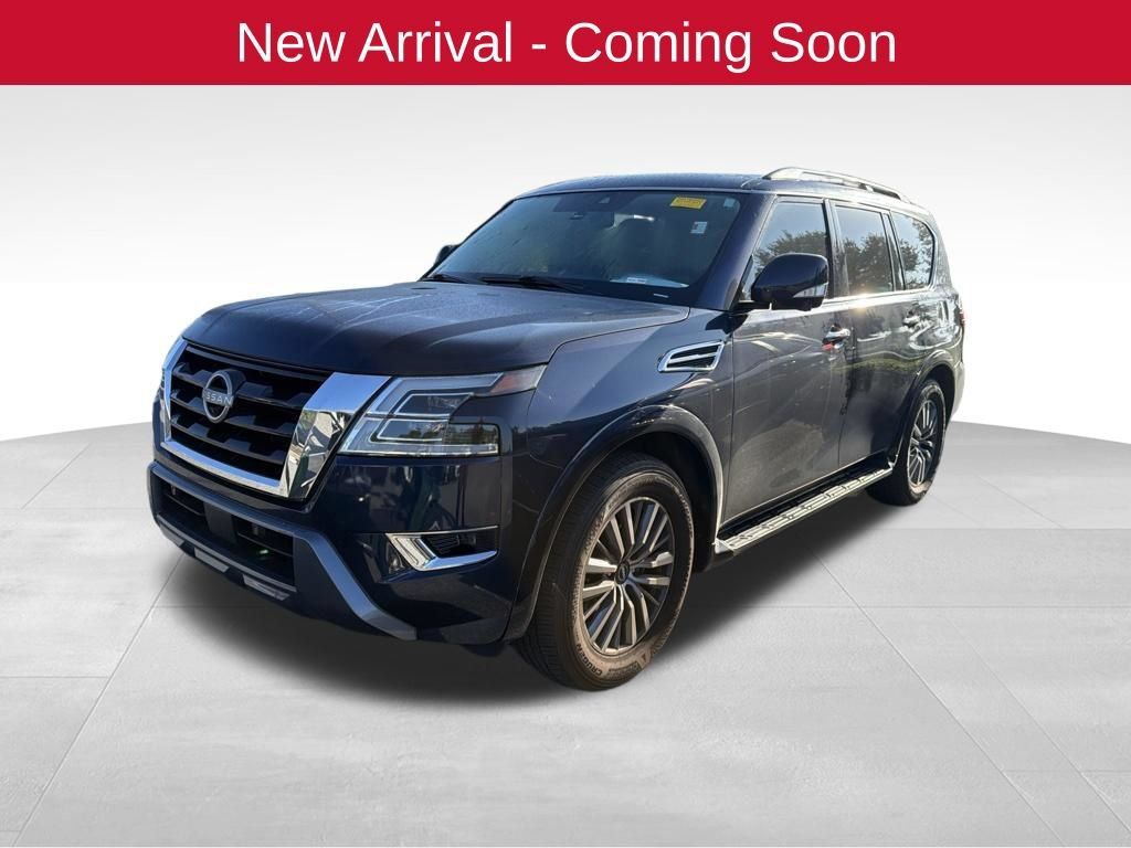 Used 2023 Nissan Armada SL w/ Captain's Chairs Package RWD image 2