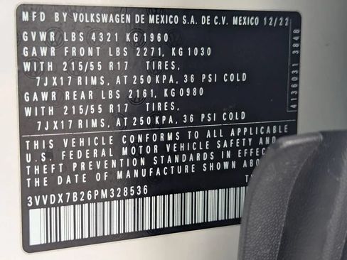 Used 2023 Volkswagen Taos S FWD image 26