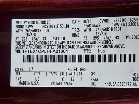 Used 2017 Ford F150 XLT w/ Equipment Group 301A Mid image 38