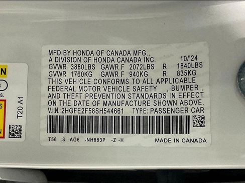 Used 2025 Honda Civic Sport image 18