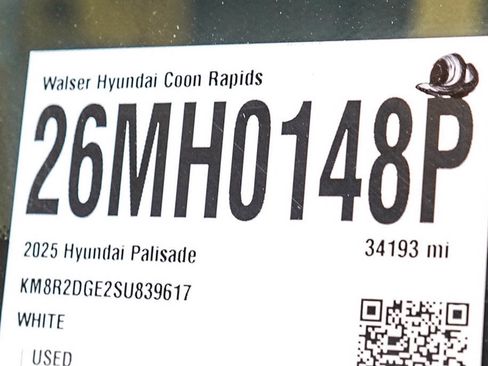 Used 2025 Hyundai Palisade SEL AWD/4WD image 30
