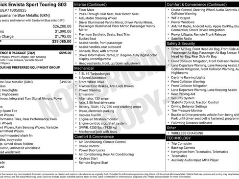 New 2026 Buick Envista Sport Touring w/ Convenience II Package FWD image 4