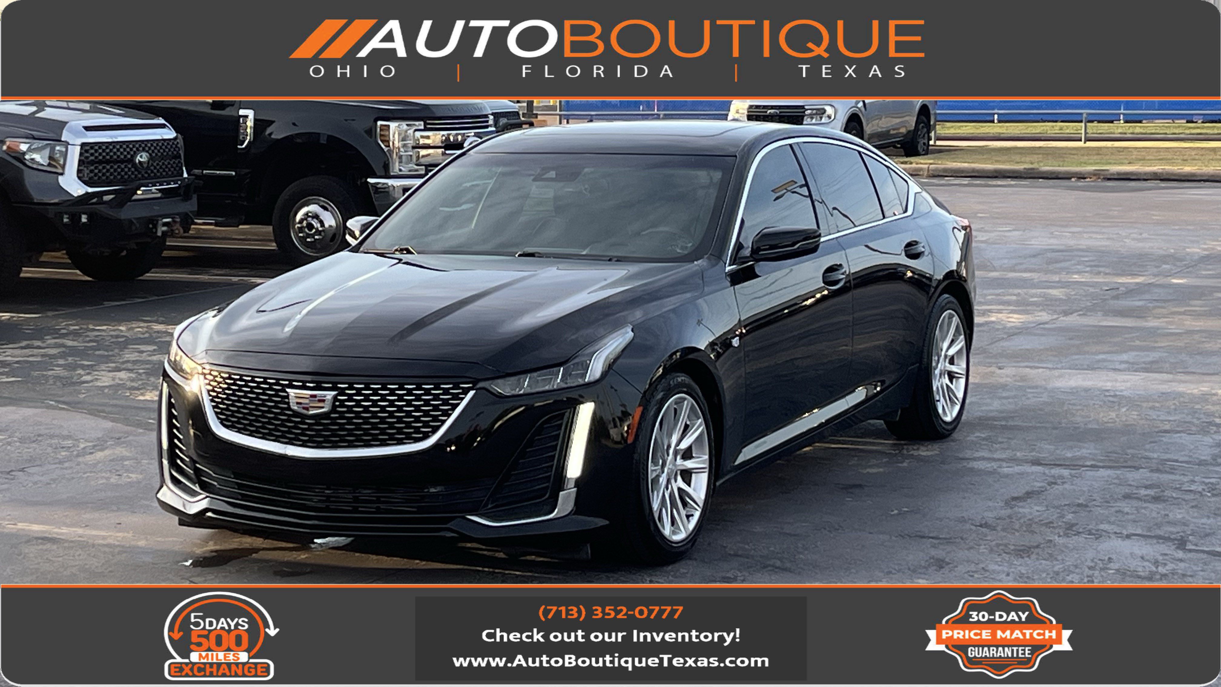 Used 2021 Cadillac CT5 Luxury w/ Sun And Sound Package RWD image 1