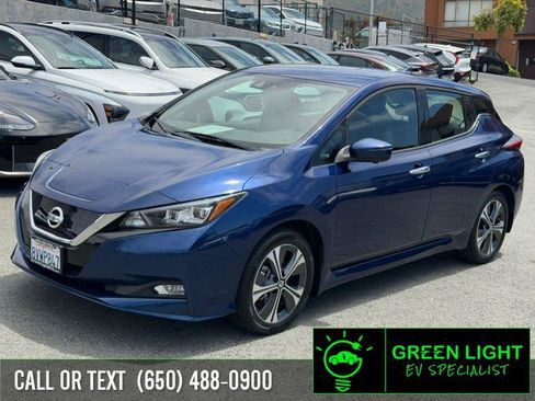 Used 2021 Nissan Leaf SL Plus FWD image 1