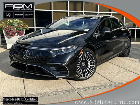 Certified 2023 Mercedes-Benz EQS 580 4MATIC Sedan image 1