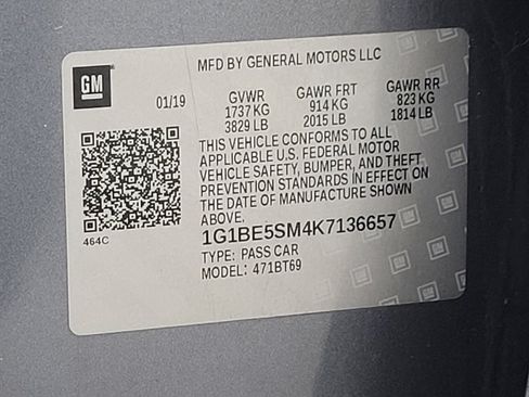 Used 2019 Chevrolet Cruze LT w/ Convenience Package image 33