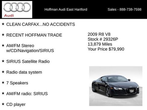 Used 2009 Audi R8 V8 AWD/4WD image 6