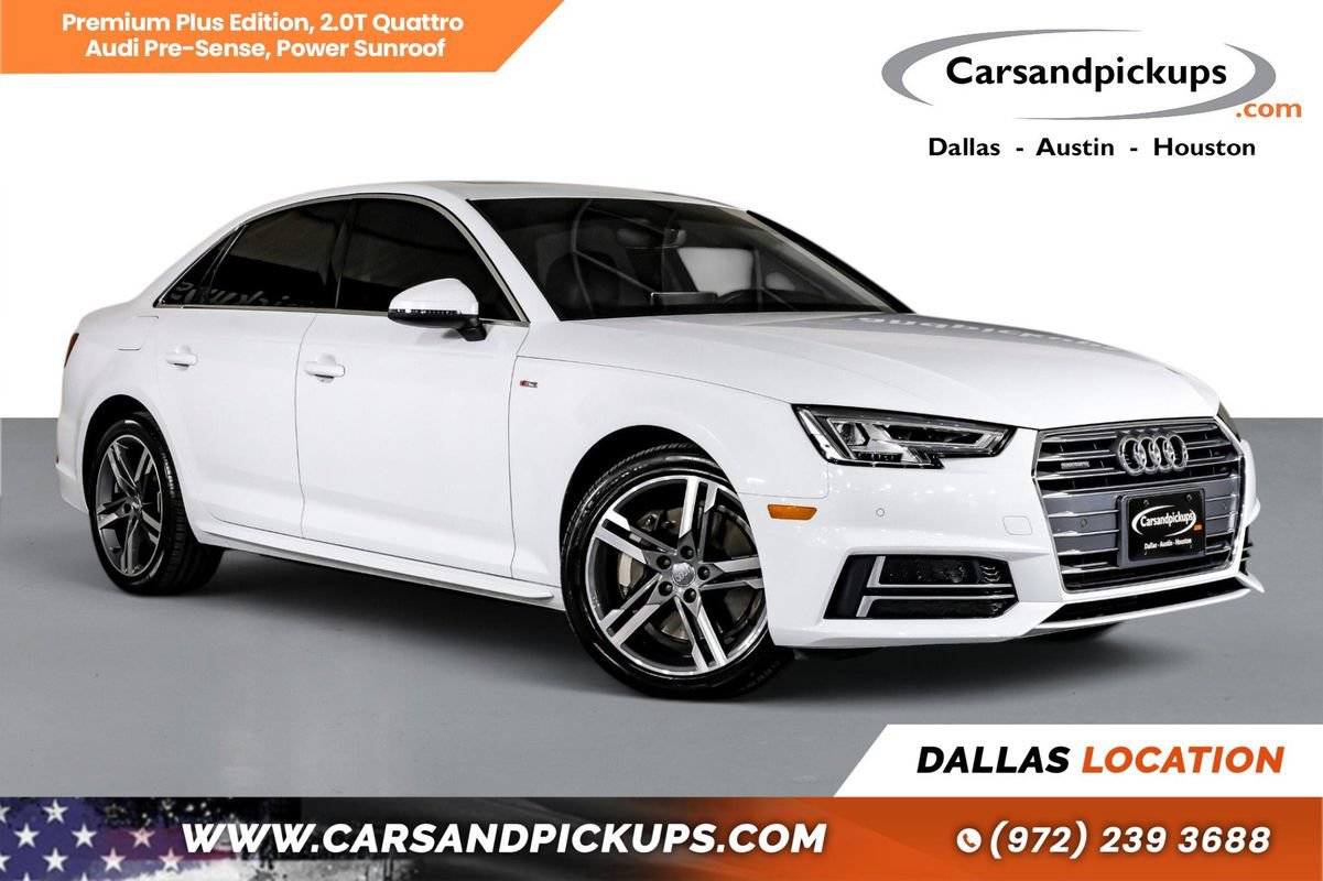 Used 2018 Audi A4 2.0T Premium Plus w/ Premium Plus Package AWD/4WD image 1
