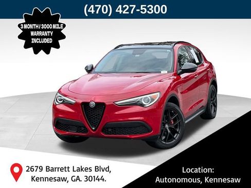 Used 2019 Alfa Romeo Stelvio Ti w/ Nero Edizione image 1