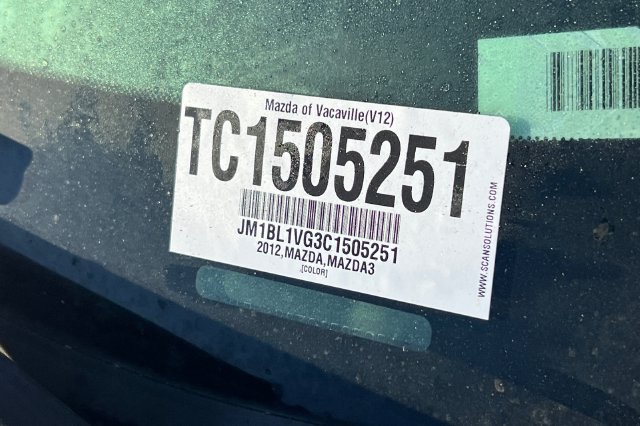 Used 2012 MAZDA MAZDA3 i Touring FWD image 3