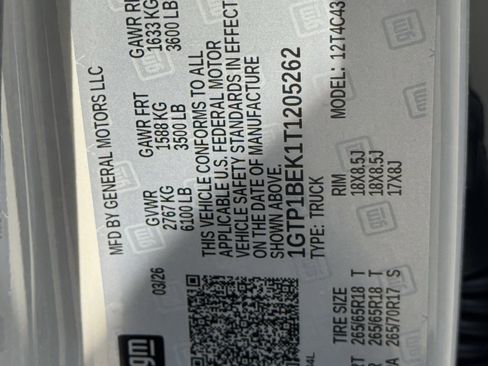 New 2026 GMC Canyon Elevation w/ Convenience Package RWD image 22
