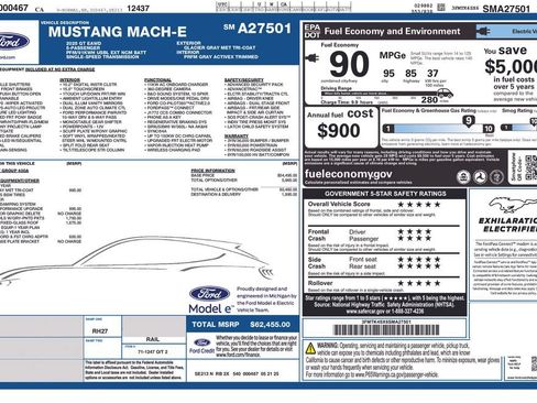 Used 2025 Ford Mustang Mach-E GT AWD/4WD image 2