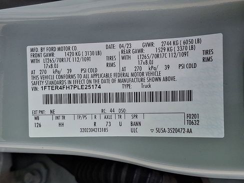 Used 2023 Ford Ranger Lariat w/ Tremor Off-Road Package image 28