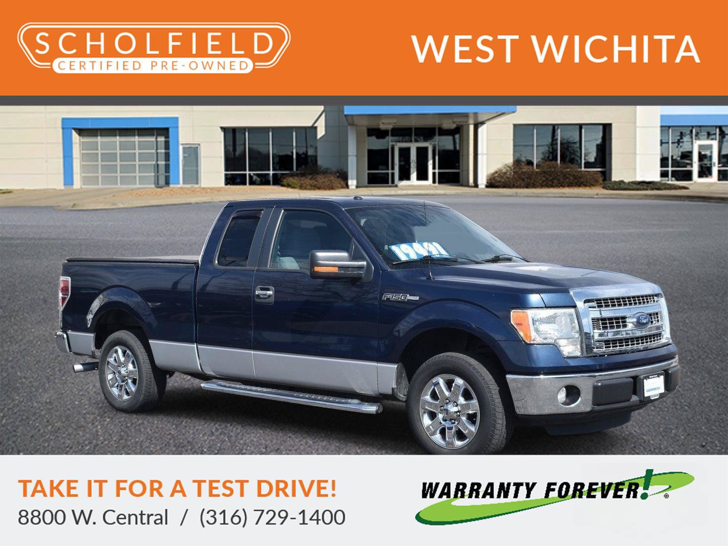 Used 2014 Ford F150 XLT w/ XLT Chrome Package RWD image 1