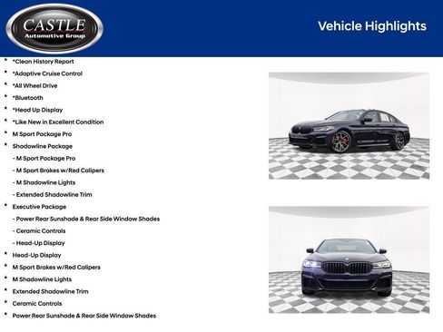 Used 2023 BMW M550i xDrive w/ Executive Package AWD/4WD image 4