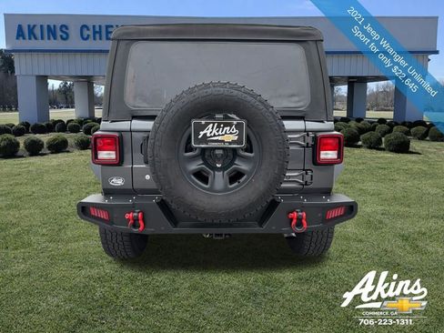 Used 2021 Jeep Wrangler Unlimited Sport image 7