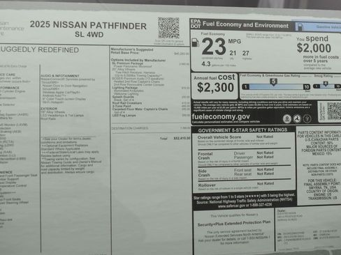 Certified 2025 Nissan Pathfinder SL w/ SL Premium Package image 24