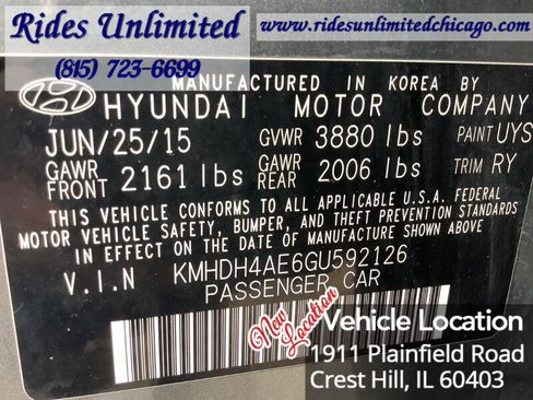 Used 2016 Hyundai Elantra Value Edition image 18