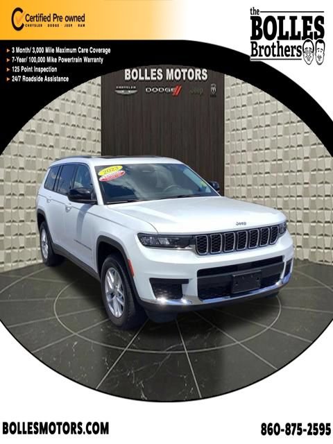 Used 2023 Jeep Grand Cherokee L Laredo w/ Luxury Tech Group I AWD/4WD image 1