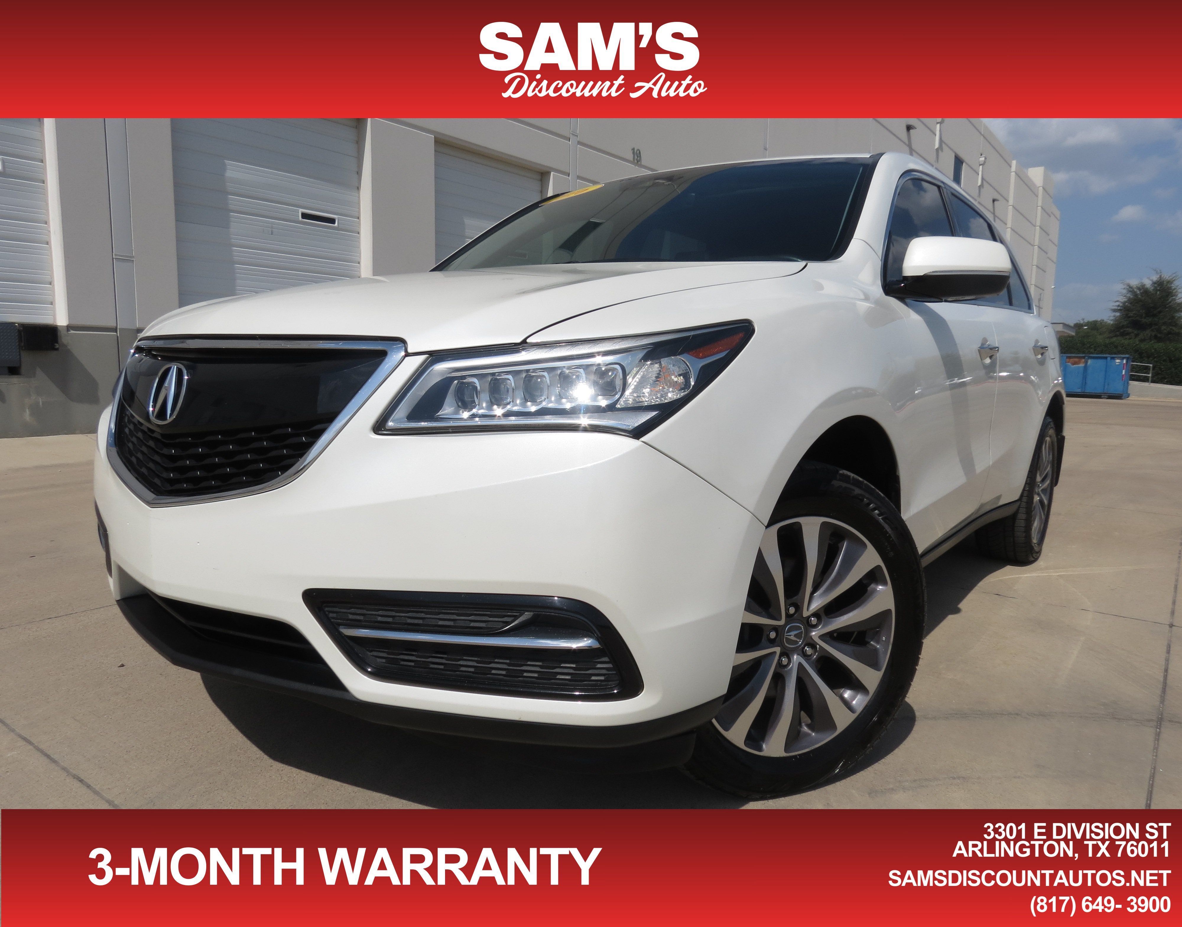 Used 2016 Acura MDX w/ Technology Package FWD image 1