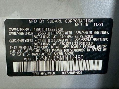 Used 2022 Subaru Forester Sport w/ Popular Package #2 image 34