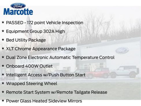 Certified 2023 Ford F150 XLT w/ Equipment Group 302A High AWD/4WD image 31